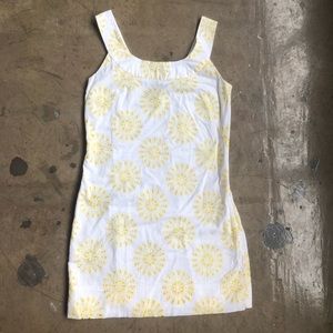 New York & Company Floral Lace Eyelet Dress